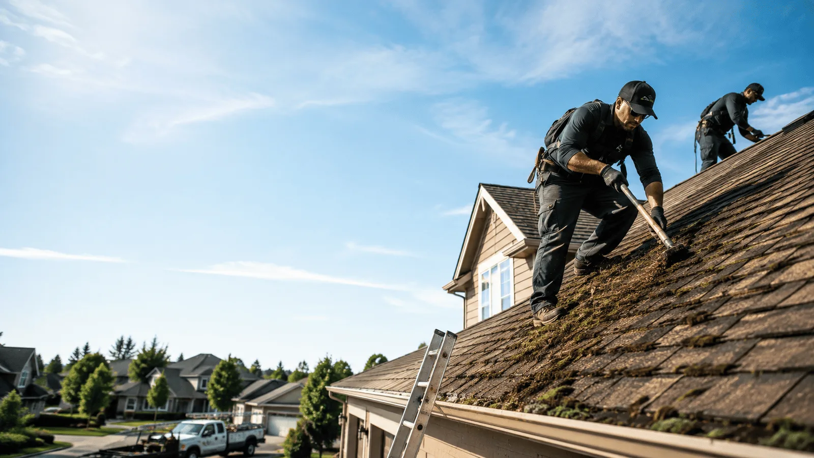 Roof Moss Removal in Abington, MA near me